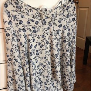 Nordstrom Criss Cross Blouse